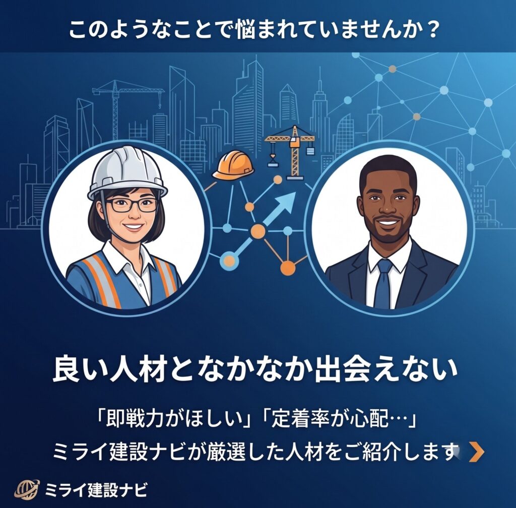 良い人材となかなか出会えない
